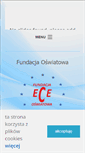 Mobile Screenshot of fundacja-ece.edu.pl